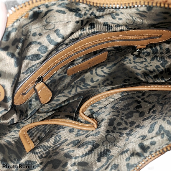 Jessica Simpson Cognac Mila Hobo Handbag - Picture 9 of 11